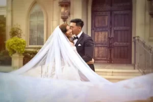 Wedding Videographer - MC Productions - Park Chateau, Bride and groom portraits