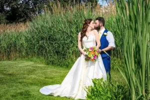 Galloping hill golf club - bride and groom portraits outdoors