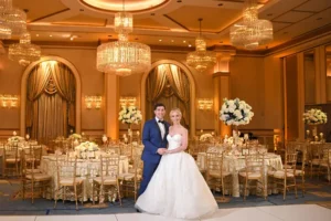 The Grove, Cedar Grove, NJ - Wedding in all white and gold nj