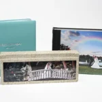 14x7 custom designed Magazine Style album (flips up)