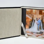 12x12 Custom design Crystal cover lay flat