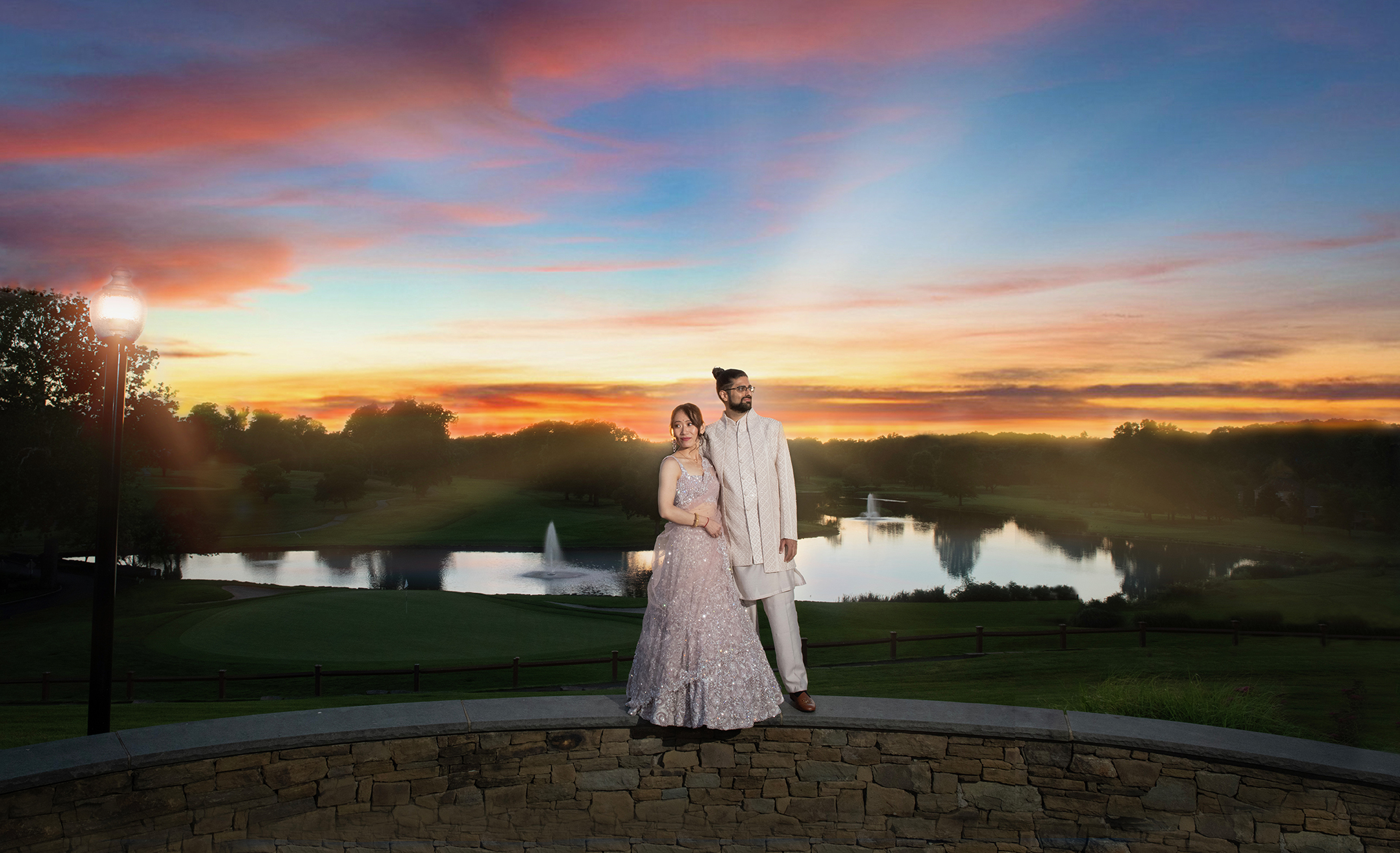 Brooaklake country club sunset photos by MC Productions